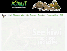 Tablet Screenshot of kiwihouse.org.nz